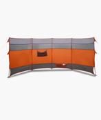 Windscherm voor kamperen en strand - Oranje/Grijs, Caravans en Kamperen, Windschermen, Ophalen, Nieuw