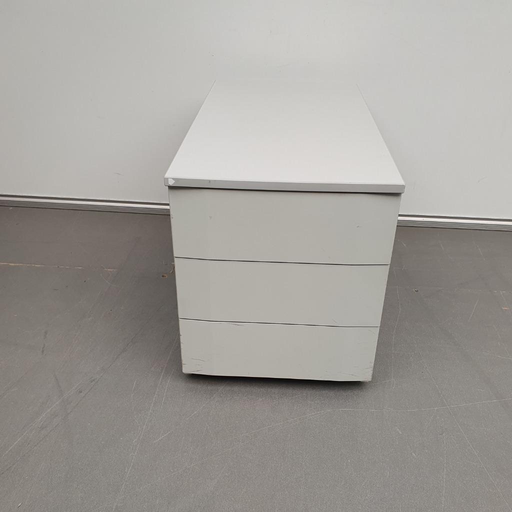 Inofec ladekast grijze metalen kast rolkast 51x42x78 cm, Ophalen, Gebruikt, 5 laden of meer, Minder dan 100 cm
