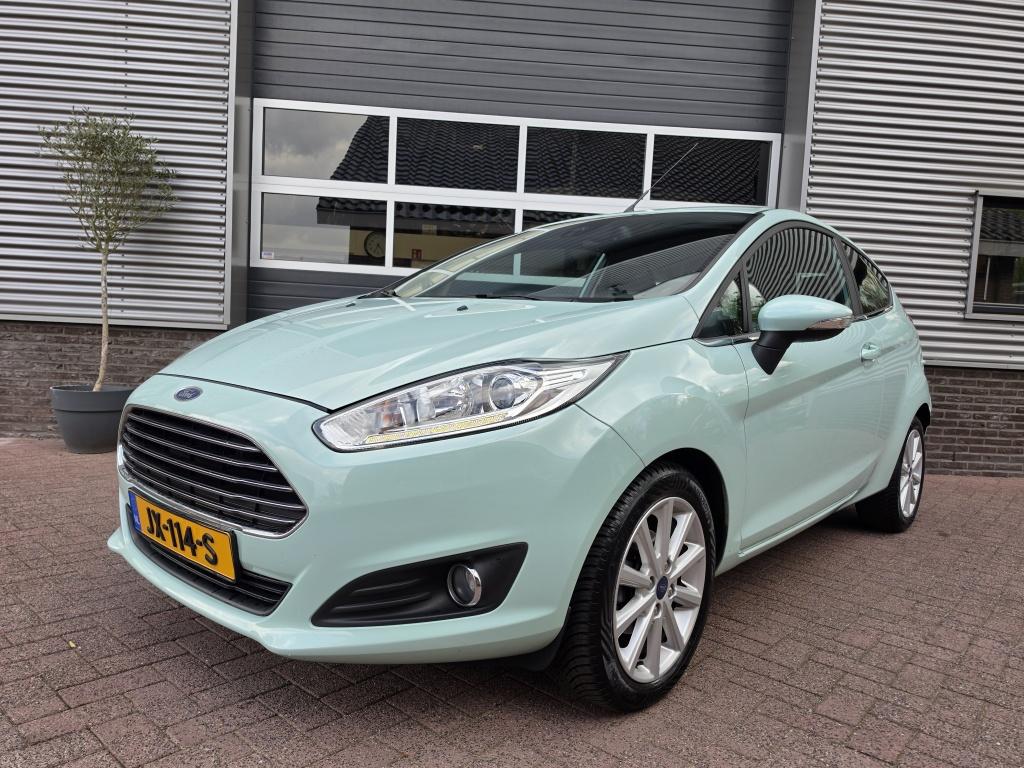 Ford Fiesta | NL Auto | Lm velgen | Airc 1.0 Titanium, Stof, Gebruikt, 525 kg, 23 km/l
