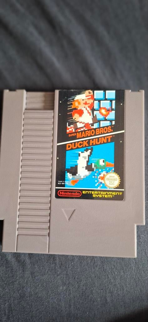 Super Mario Bros. & Duck Hunt NES - Klassieke Nintendo Game, Gebruikt, 2 spelers, Eén computer, Ophalen of Verzenden