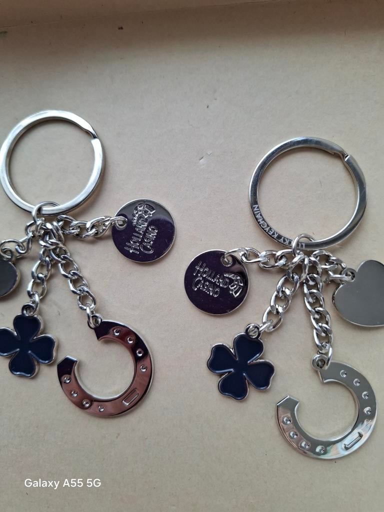 Sleutelhangers met gelukssymbolen (2 stuks), Ophalen of Verzenden, Nieuw, Overige typen