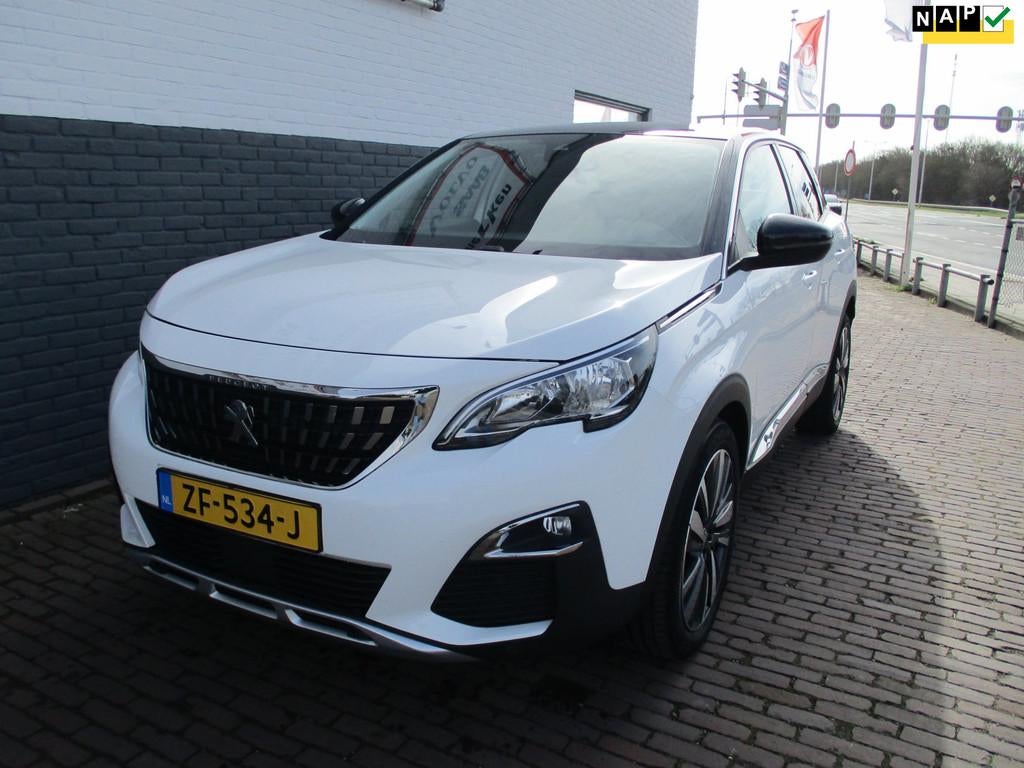 Peugeot 3008 1.2 PureTech Blue Lease Premium, Voorwielaandrijving, Gebruikt, 1199 cc, Wit