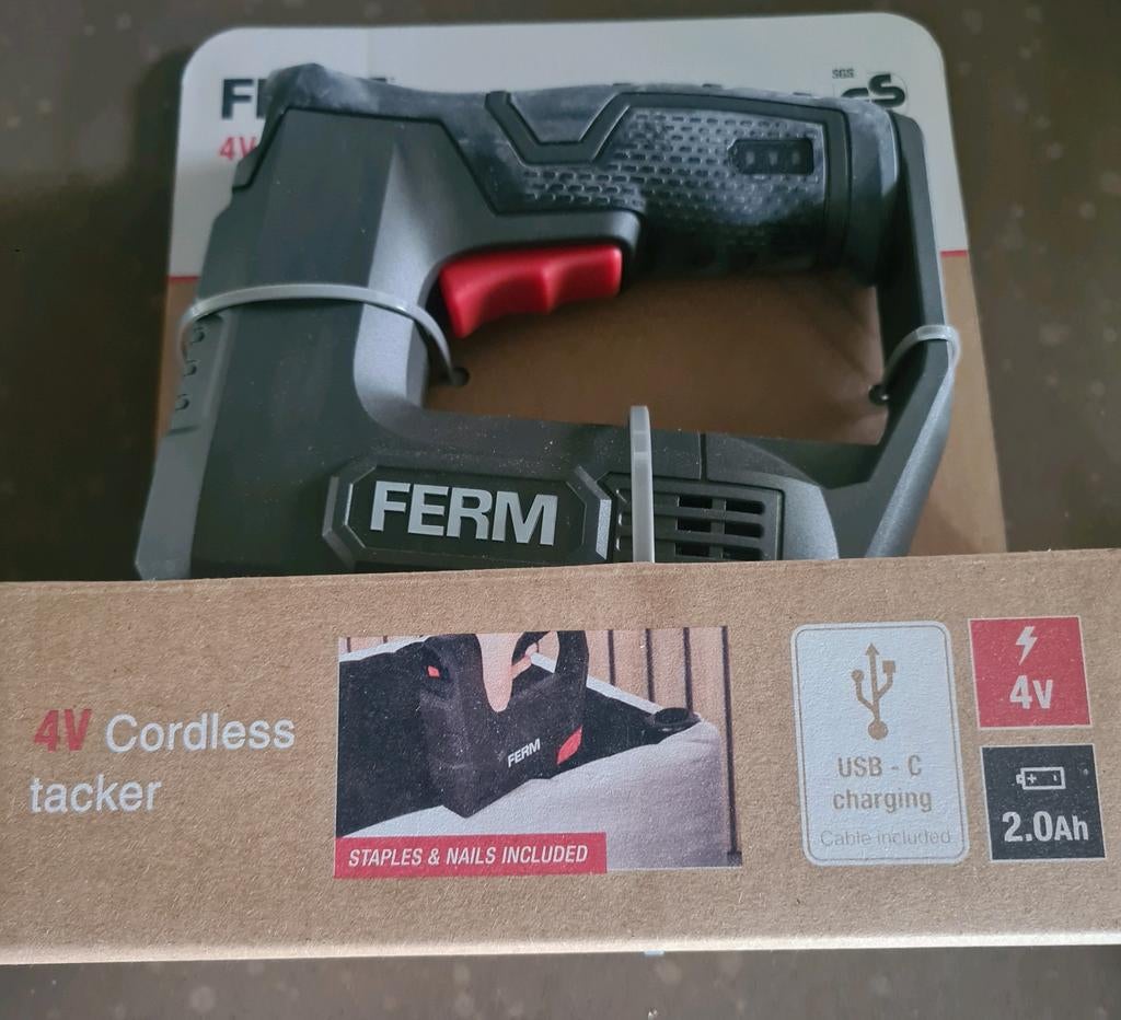 Ferm draadloze nietmachine, Ophalen of Verzenden, Nieuw