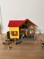 Schleich boerderij inclusief dieren, Ophalen of Verzenden, Zo goed als nieuw, Paard, Beeldje of Figuurtje