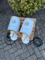 Set van 2 Warsteiner lantaarns, -, Lichtbak of (neon) lamp, -, Ophalen of Verzenden