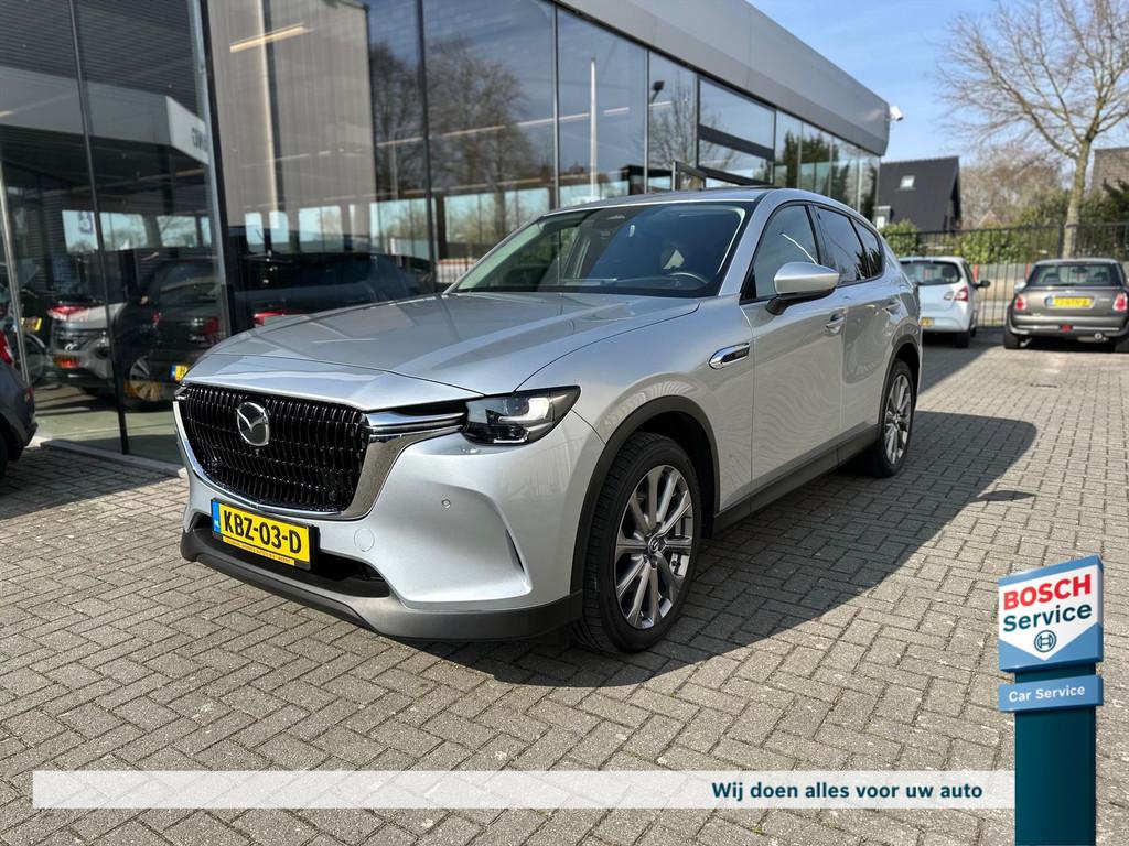 Mazda Cx-60 2.5 E-Skyactiv PHEV 327pk Aut Exclusive-Line,pan, Auto's, Mazda, Automaat, Stof, Gebruikt, 2500 kg