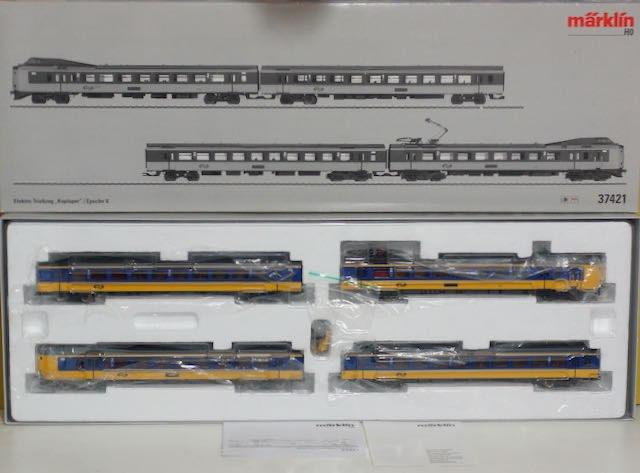 Märklin 37421 elektrisch treinstel Serie EDL4 "Koploper" van, Hobby en Vrije tijd, Modeltreinen | H0, Wisselstroom, Wagon, Ophalen of Verzenden