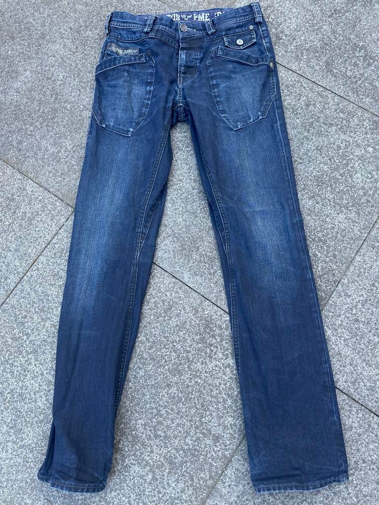 PME Jeans Aviator Blauw W32/L36, Kleding | Heren, Spijkerbroeken en Jeans, Ophalen of Verzenden, Gedragen, Blauw, W32 (confectie 46) of kleiner
