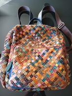 Italiaanse rugtas vera pelle, Overige merken, 25 tot 40 cm, Ophalen of Verzenden, Zo goed als nieuw