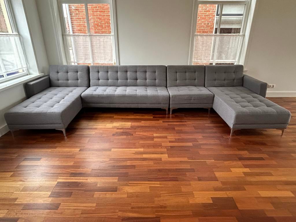 Beliani (slaap)bank/ stoel - Grijs, Ophalen, Gebruikt, Eenpersoons, Overige maten