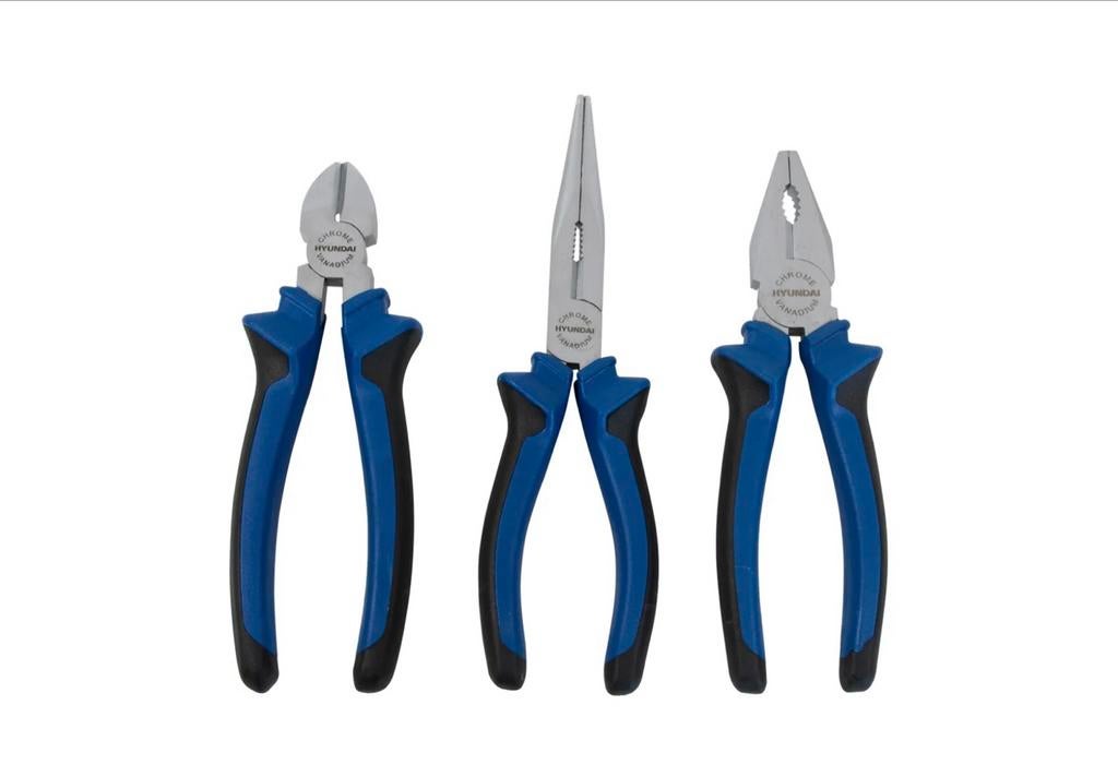 Hyundai Tangenset 3-delig professioneel - Nieuw, Doe-het-zelf en Verbouw, Gereedschap | Handgereedschap, Ophalen of Verzenden