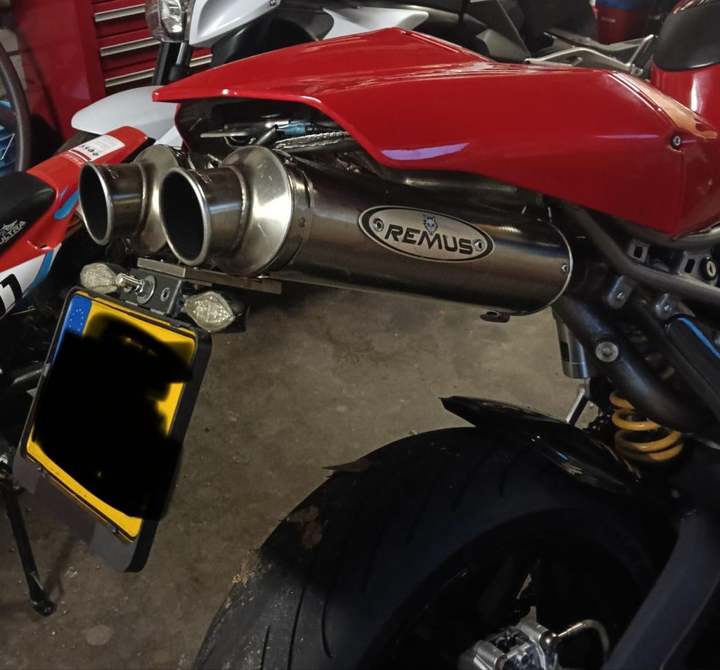 Remus dempers Ducati 749/999, Motoren, Ophalen of Verzenden