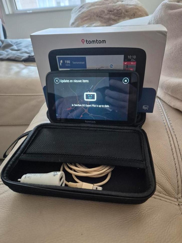 TomTom GO Expert Plus Navigatiesysteem met accessoires, Auto diversen, Autonavigatie, Ophalen of Verzenden