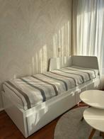 Bedbank, tweepersoons logeer bedbank Flekke Ikea, Ophalen, Wit, Tweepersoons, Zo goed als nieuw