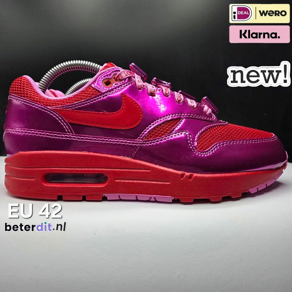 Nike Air Max 1 PRM 'Valentine's Day Playful Pink'
Maat: 42, Nieuw, Ophalen of Verzenden, Sneakers of Gympen, Nike