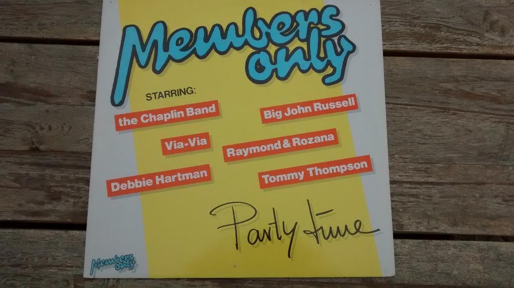 Maxi single - Members Only - Party Time, Maxi-single, Dance, Ophalen of Verzenden, Zo goed als nieuw