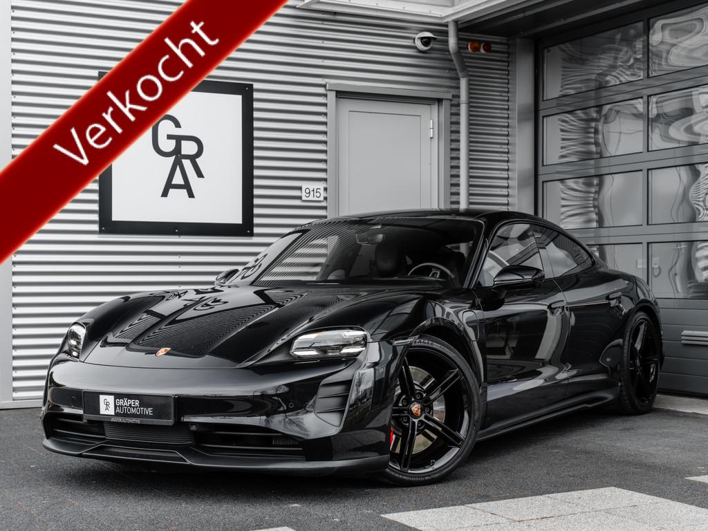 Porsche Taycan 4S Performance 84 kWh | Bose | Panoramadak |, Auto's, 435 pk, Gebruikt, Zwart, 4 stoelen