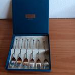 Gebakvorkjes, Gero Zilvium, met gedraaide steel, Antiek en Kunst, Antiek | Bestek, Ophalen of Verzenden