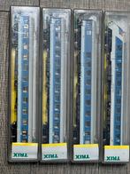 Minitrix DB regio rijtuigset met stuurstand, Gelijkstroom, Trix, Wagon, Ophalen of Verzenden