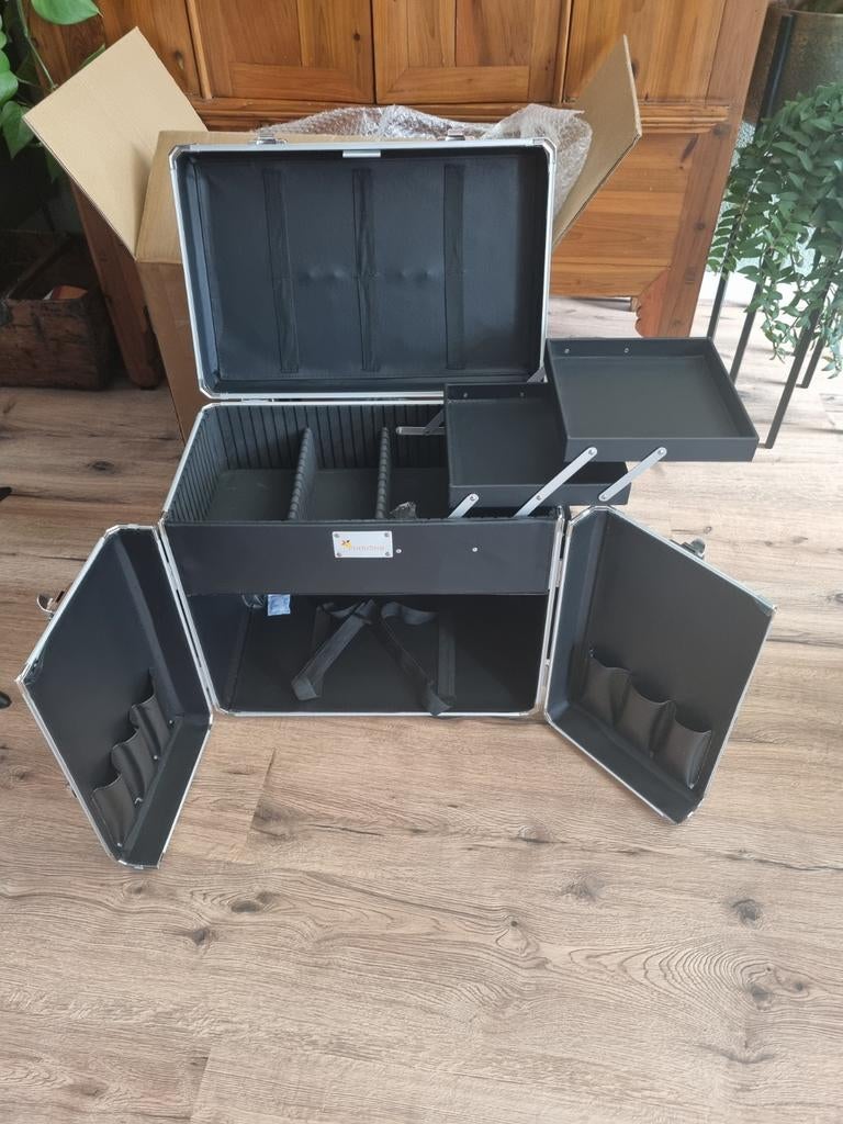 Professionele Pedicure Koffer, trolley NIEUW, Ophalen of Verzenden, Nieuw, Zwart, Gehele gezicht