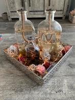 Leuke olielampenset met decoratie en batterijverlichting, Ophalen, Gebruikt