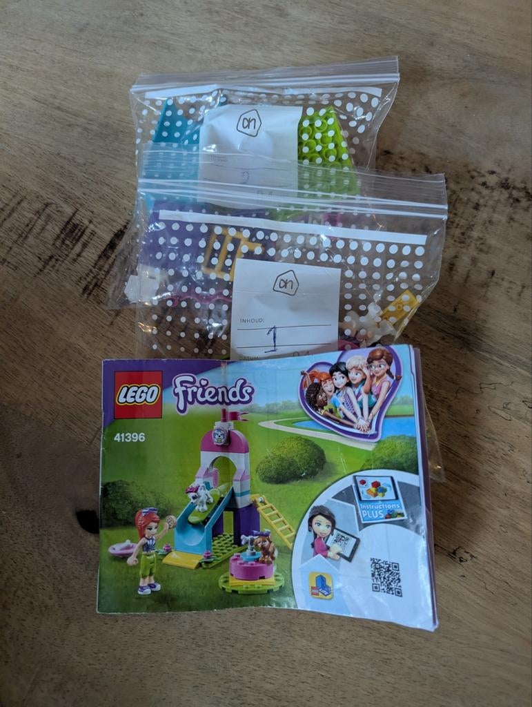 LEGO 41396 Puppy playground, Gebruikt, Lego, Friends, Ophalen of Verzenden