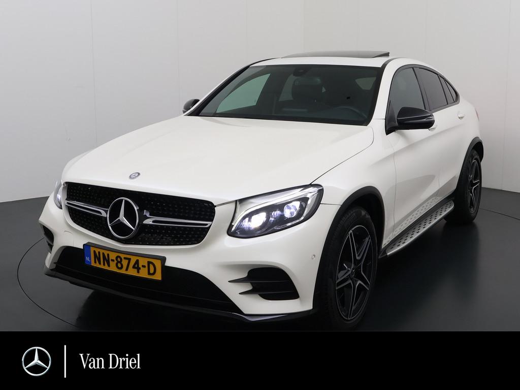 Mercedes-Benz GLC Coupé 250 4MATIC AMG line | Schuifdak Tre, Auto's, Automaat, 12 maanden, Gebruikt, 4 cilinders