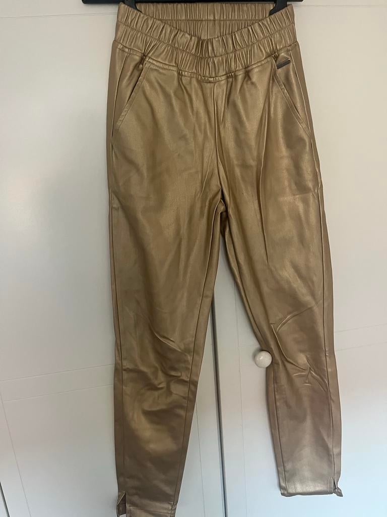 Gouden Ambika Broek Maat S, Overige kleuren, Ophalen of Verzenden, Zo goed als nieuw, Maat 36 (S)
