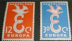 Europa - 713#714 - 1958 - E met Duif, Verzenden, Na 1940, Postfris