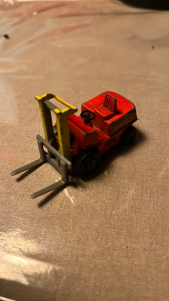 Vintage Matchbox auto  / Superfast nr. 15 Heftruck / 1972, Ophalen of Verzenden, Gebruikt, Auto