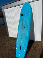 Olaian Longboard 100 liter soft top surfboard, Ophalen, Longboard, Gebruikt, Met vinnen