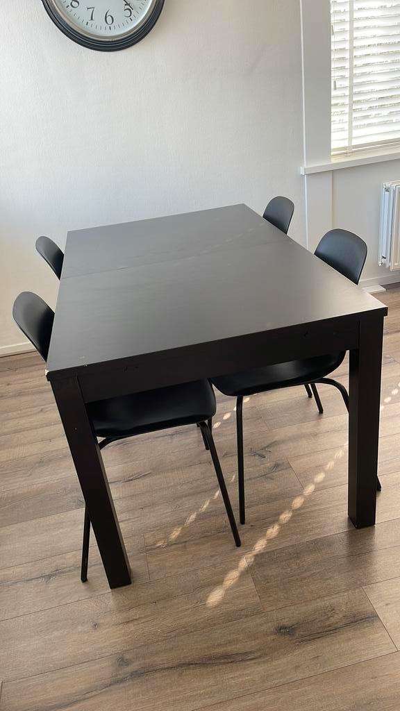 Ikea BJURSTA eettafel, Huis en Inrichting, Tafels | Eettafels, Zo goed als nieuw, 50 tot 100 cm, 200 cm of meer, Rechthoekig, Ophalen