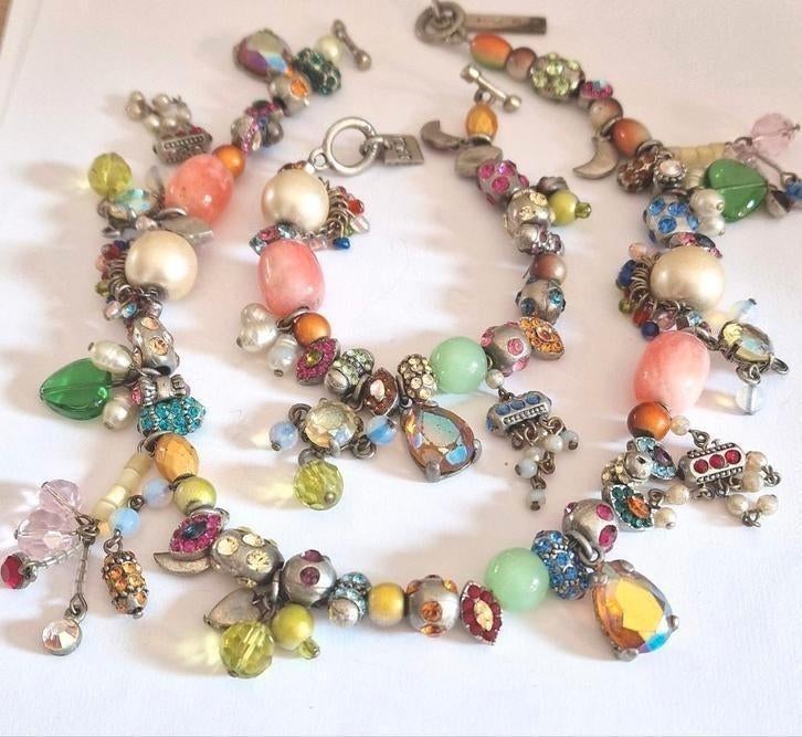 Ketting met armband Otazu, Ophalen of Verzenden, Zo goed als nieuw, Zilver, Overige materialen