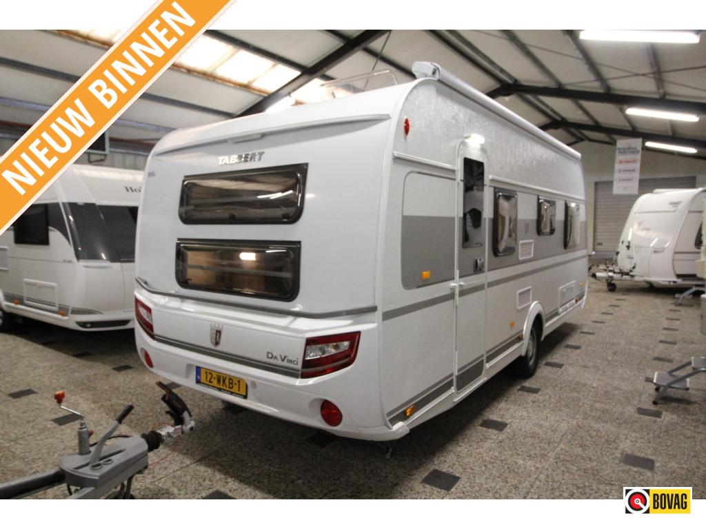 Tabbert Da Vinci 540 DM Thule,Airco,Stapelbed, Caravans en Kamperen, Caravans, Standaardzit, Tabbert, Bedrijf, 5 tot 6 meter