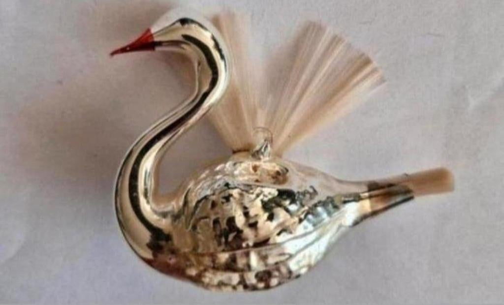 Oud Kerstfiguur Zwaan, Diversen, Kerst, Ophalen of Verzenden