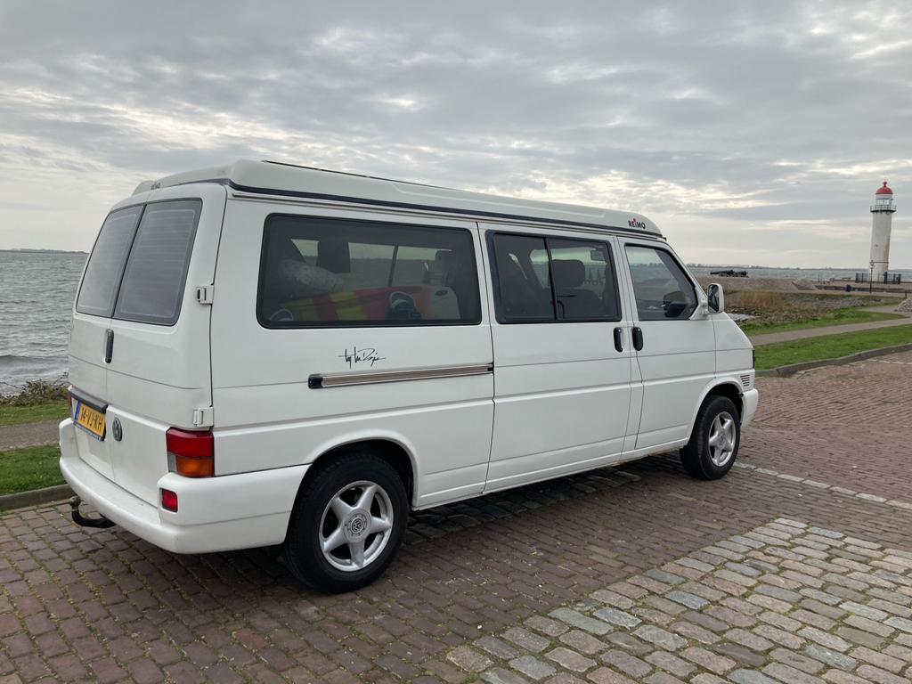 Volkswagen T4 verlengd met hefdak, Caravans en Kamperen, Hefdak, Buscamper of Camperbus, Koelkast, Volkswagen
