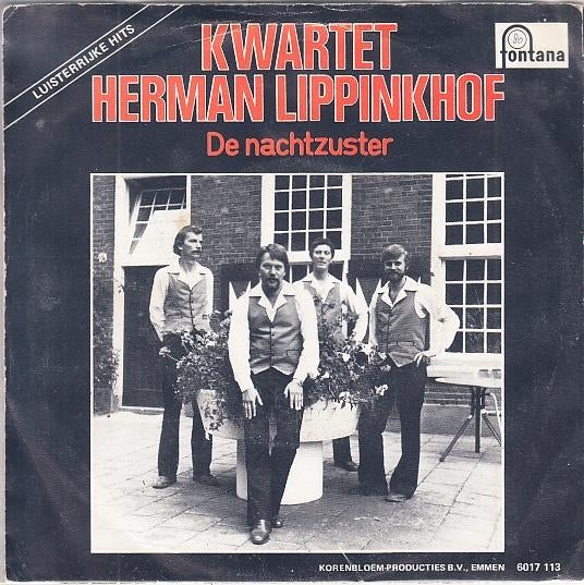 kwartet herman lippinkhof - de nachtzuster  (piraat/1980), Cd's en Dvd's, Vinyl Singles, 7 inch, Ophalen of Verzenden, Nederlandstalig