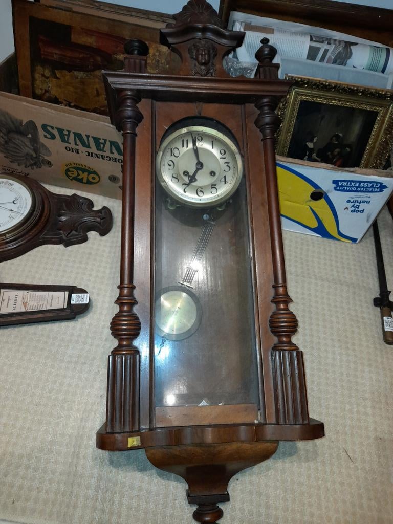 Houten klok, Ophalen of Verzenden