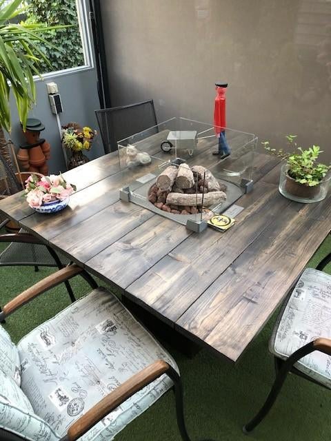 vuurtafel, Ophalen, Zo goed als nieuw