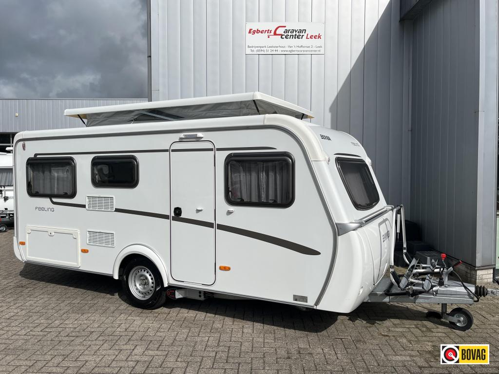 Eriba Feeling 425 Alko mover, Caravans en Kamperen, Bedrijf, Treinzit, 4 tot 5 meter, Eriba
