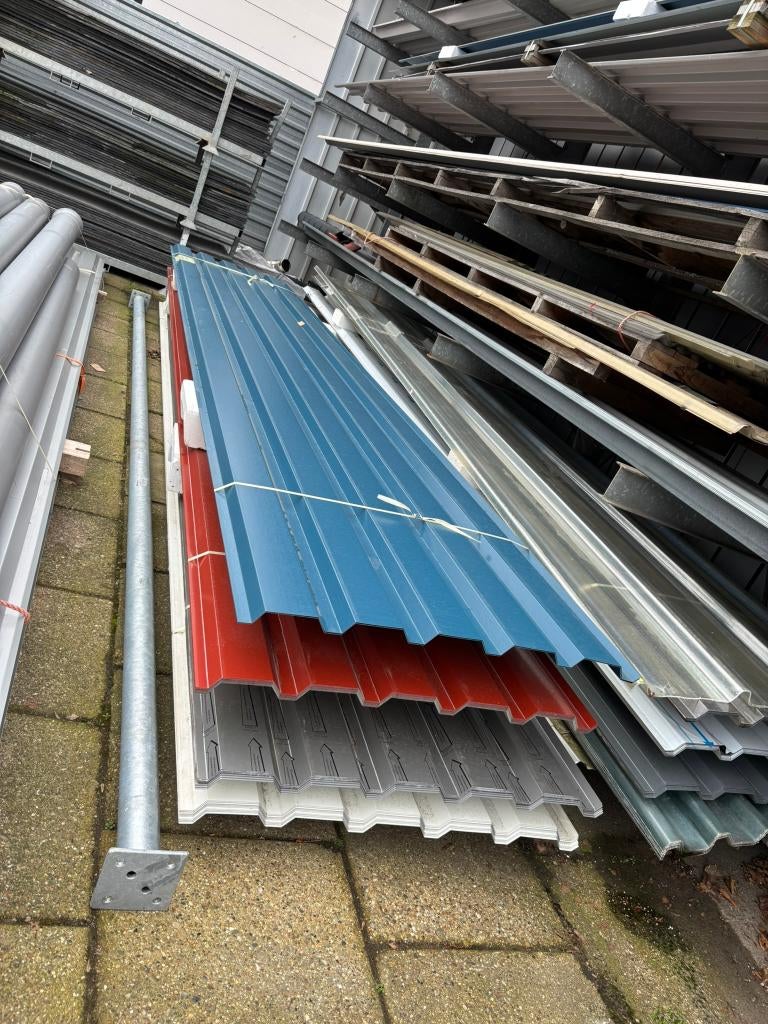 Profielplaten/damwandplaten 35 profiel  Nieuw   6 meter, Ophalen, Overige materialen, IZV, Nieuw