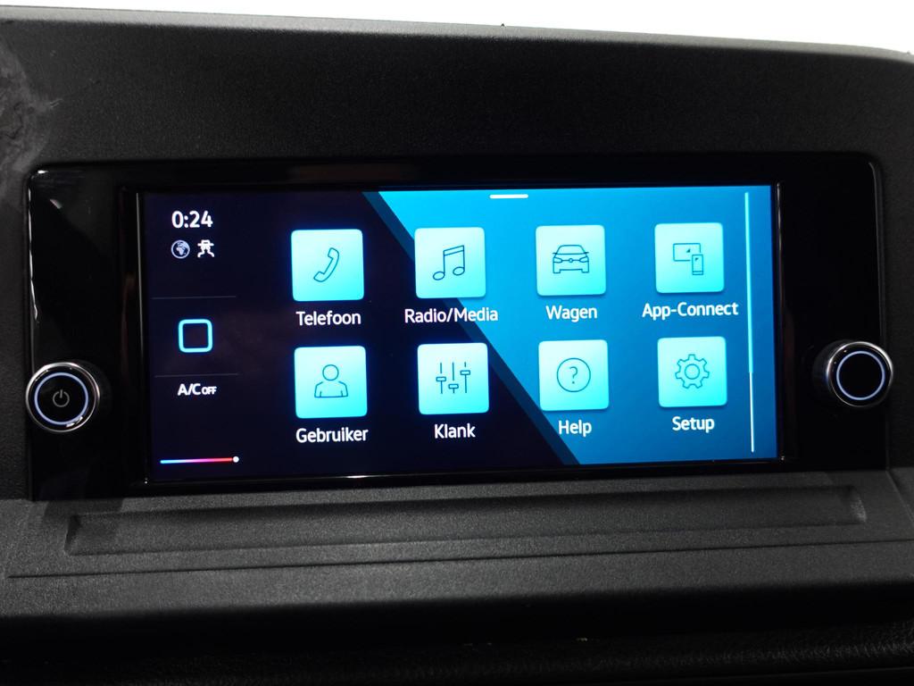 Volkswagen Caddy Cargo 2.0 TDI Airco Apple Carplay/ Android, Auto's, Bestelauto's, Voorwielaandrijving, Stof, Gebruikt, Euro 6