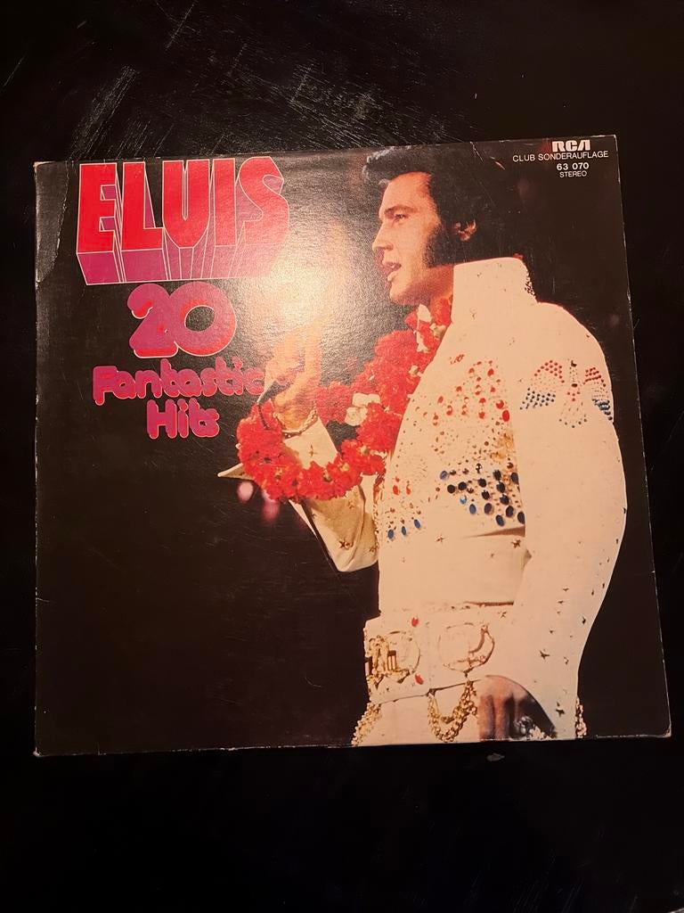 Elvis Presley - 20 Fantastic Hits LP, Ophalen of Verzenden, Zo goed als nieuw, 12 inch, Rock-'n-Roll