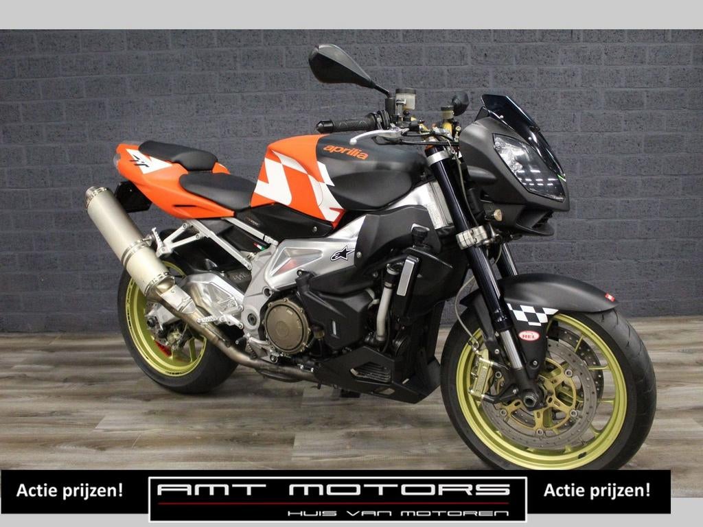 APRILIA TUONO 1000R (bj 2006) V2 1000 RR MAT ORANJE/ZWART, 2 cilinders, Motorrijbewijs A, Bedrijf, Onbekend