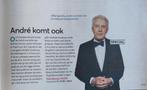 Andre van Duin komt ook. Artikel Knipsel uit 2023, Ophalen of Verzenden, 1980 tot heden, Nederland, Knipsel(s)