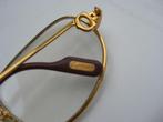 vintage cartier bril goud kleurig 1986 limeted edition, Gebruikt, Overige kleuren, Niet ingevuld, Ophalen of Verzenden