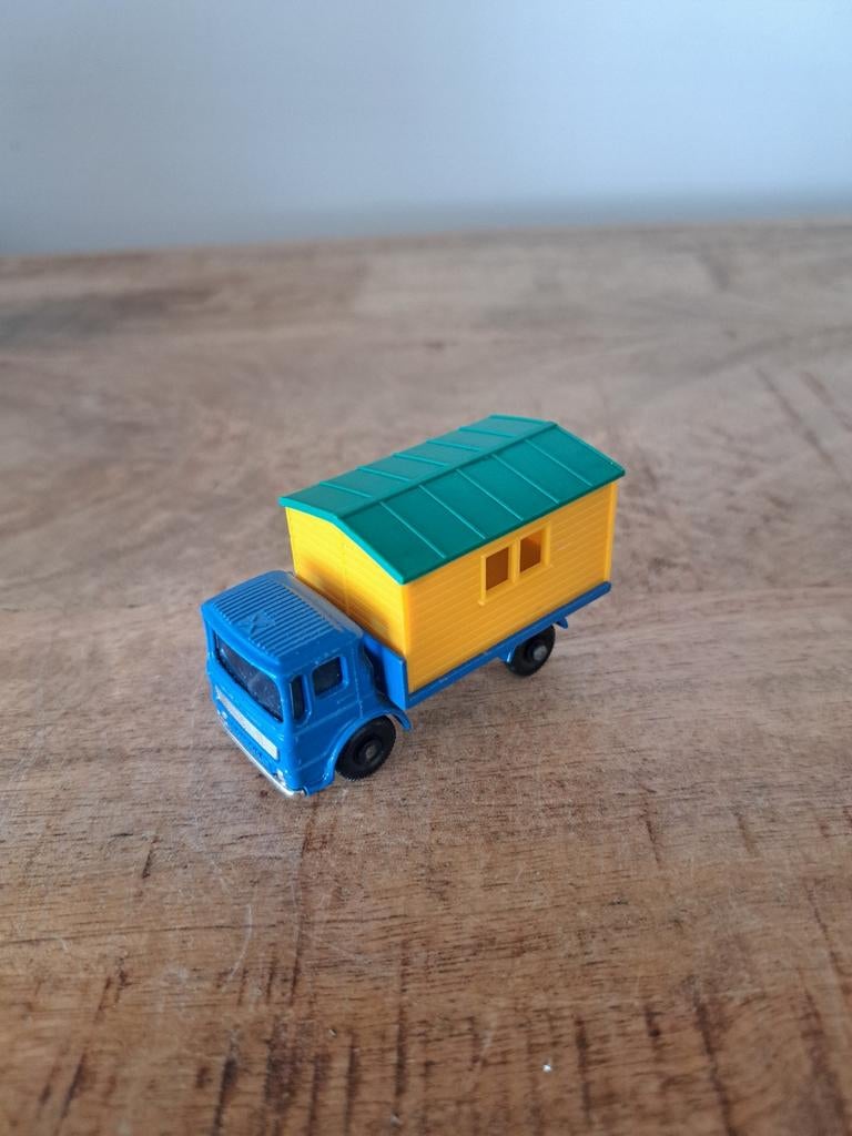Matchbox lesney model site hut truck, England, Ophalen of Verzenden, N.b, Bus of Vrachtwagen