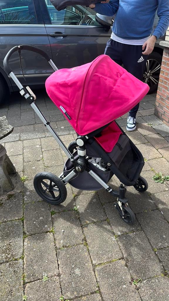 Kinderwagen bugaboo roze, Ophalen, Gebruikt, Bugaboo, Combiwagen