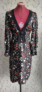 LAUNDRY INDUSTRY 100 % Zijde Jurkje maat 1=36, Laundry Industry, Zwart, Ophalen of Verzenden, Zo goed als nieuw