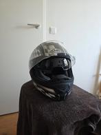 SMK helm XS met intern zonnevizier, Motoren, Overige merken, XS, Kinderen, Ophalen of Verzenden